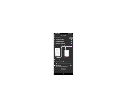 Micrófono inalámbrico de solapa Chargeworx, adaptador integrado para iphone y android, 3.5H