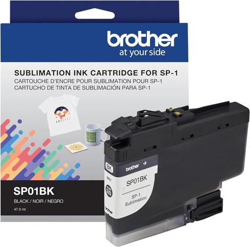 Cartucho de tinta negra Brother de sublimación (SP01BKS)