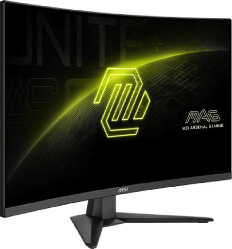 Monitor MSI, 32", mag 321CQF E18, gaming, 2560 x 1440, WQHD, 180HZ, curvo 1500R, 1 x