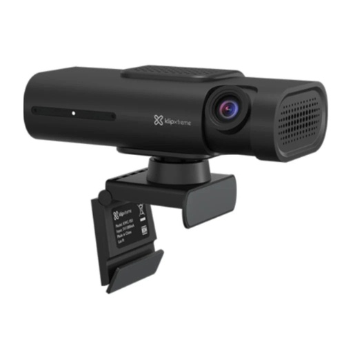 Cámara web Klip Xtreme spiegel, ultra HD 4K, impulsada por ia con seguimiento automático y