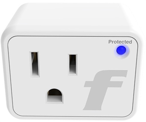 Protector de tensión, enchufe de pared con capacidad de carga de 1875-2500W, funciona con