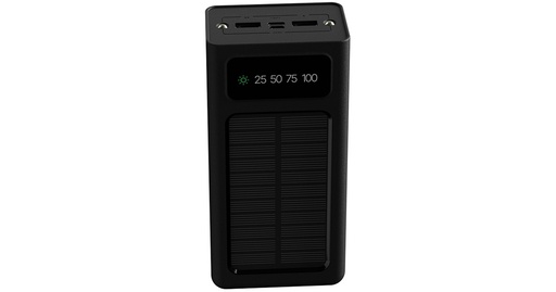 Cargador móvil (power bank) Xtech con panel solar y cables integrados (1X USB micro