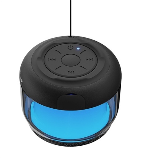Bocina Xtech halen bluetooth V5.3, con luz LED