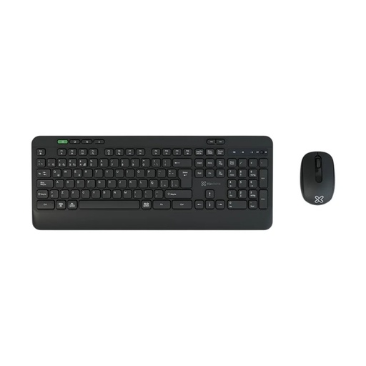 Teclado mouse Klip Xtreme encourage wireless duo, bluetooth y 2.4GHZ, multimedia, diseño
