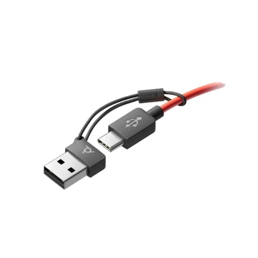 Audífono con microfono poly 8X231AA, BW 5220 USB-c HS