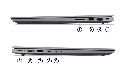 Laptop Lenovo thinkbook 14" core I5, 210H, 16GB ram, 512 SSD, windows 11 pro, teclado
