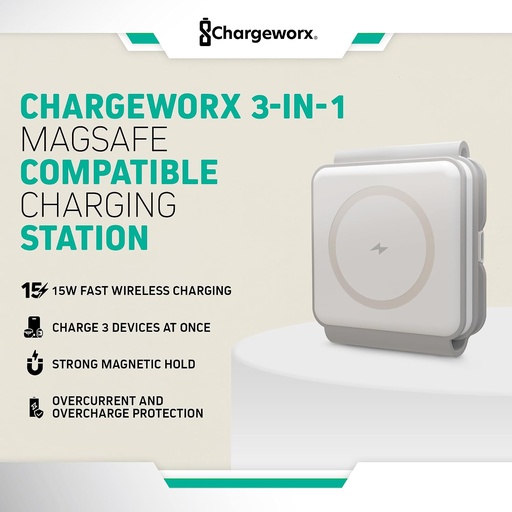 Cargador movil (power bank) Chargeworx graffiti, 5,000MAH, carga rapida, USB-C, compatible