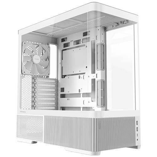 Case gaming Antec C6 curve air white mid-tower