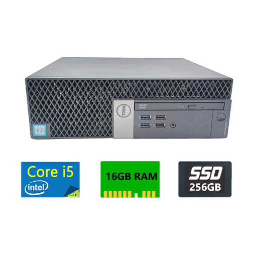 Computadora Dell refurbished 5040 SFF, I5-6500, 16GB ram, 256GB SSD, W10P