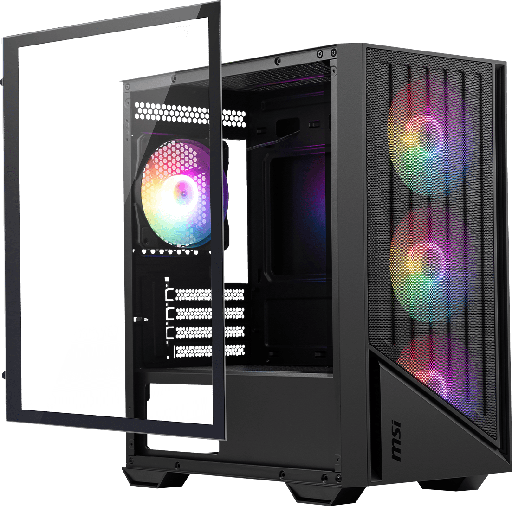 Case MSI pro forge M051A, mini tower, compatible micro-ATX y mini ITX , 2 x USB 1.0