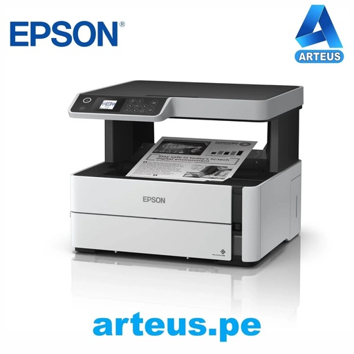 Impresora Epson ecotank M2170, dúplex, escaneo & copia , ethernet, imprime, inalámbrica